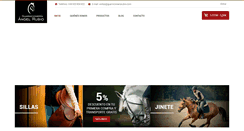 Desktop Screenshot of guarnicioneriarubio.com